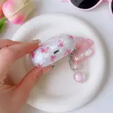 کاور ایرپاد پروانه صورتی همراه با آویز