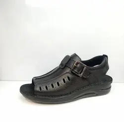 صندل چرم کد 1302 - کفش دریک