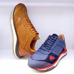 کفش چرم اسپورت کد 1004 - کفش دریک