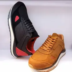 کفش چرم اسپورت کد 1004 - کفش دریک