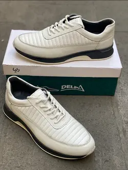 کفش چرم اسپورت کد 1016 - کفش دریک