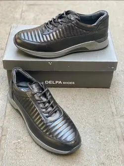 کفش چرم اسپورت کد 1016 - کفش دریک