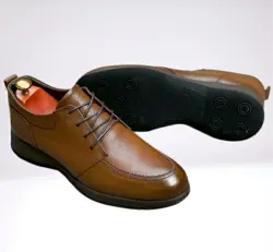 کفش چرم اسپورت کد 1016 - کفش دریک