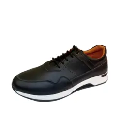 کفش چرم اسپورت مردانه کد 1001 - کفش دریک