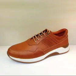 کفش چرم اسپورت مردانه کد 1001 - کفش دریک