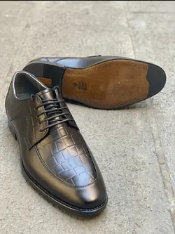 کفش چرم مجلسی کد 1108 - کفش دریک