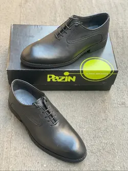 کفش چرم مجلسی مردانه کد 1107 - کفش دریک