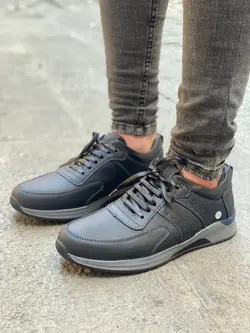 کفش مردانه چرم اسپورت کد 1002 - کفش دریک