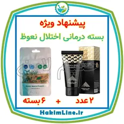 بسته درمانی ترکیبی زودانزالی و اختلال نعوظ – درجه یک وارداتی