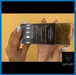 ژل اورجینال تایتان طلایی با هولوگرام برجسته و بارکد قابل رهگیری - (ضمانت اصالت کالا)