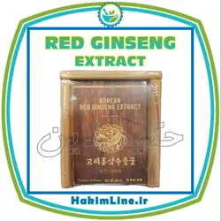 شیره جینسینگ قرمز کُره‌ای بسیار قوی با جعبه چوبی Korean Red Ginseng Extract (ضمانت اصالت کالا)