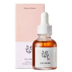 سرم ترمیم و بازسازی کننده جینسینگ و موسین حلزون بیوتی آف جوسان Beauty of Joseon Repair Serum Ginseng Snail Mucin 30ml