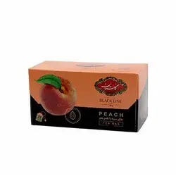 چای سیاه کیسه ای با طعم هلو