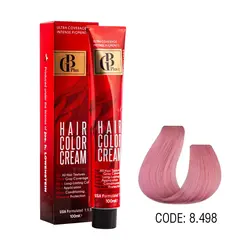 قیمت و خرید رنگ مو جی بی پلاس شماره 8/498 – بلوند توت فرنگی | GB Plus - MH4