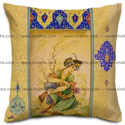 کوسن مخمل مینیاتور معشوق