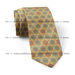 کراوات طرح شش ضلعی