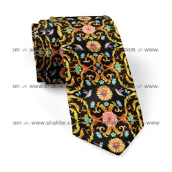 کراوات کلاسیک گل و پروانه