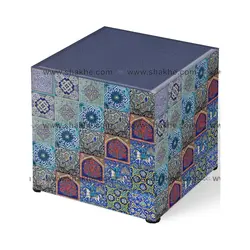پاف مخمل کاشی مرکب
