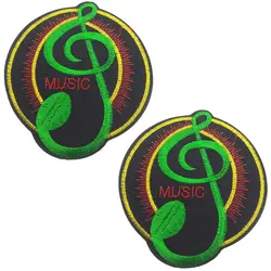 استیکر پارچه و لباس مدل Y905 بسته 2 عددی