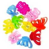 کلیپس مو دخترانه مدل Y448 بسته 10 عددی