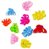 کلیپس مو دخترانه مدل Y448 بسته 10 عددی