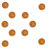 دکمه مدل Y1504 بسته 10 عددی