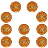 دکمه مدل Y1515 بسته 10 عددی