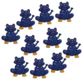 دکمه مدل قورباغه کد Y1305 بسته 10 عددی