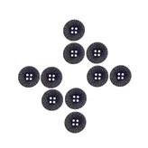 دکمه مدل Y1828 بسته 10 عددی