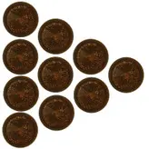 دکمه مدل Y1482 بسته 10 عددی