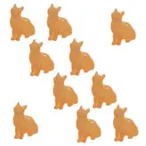 دکمه مدل گربه کد Y1310 بسته 10 عددی