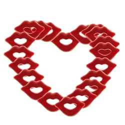 استیکر لب 1.7 سانتی مدل Y2707 بسته 20 عددی