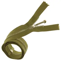 زیپ کاپشنی فلزی دنده 3 مدل Y3086 طول 55 سانت