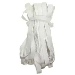 کش نواری مدل 1.3 سانت سفید طول 10 متر