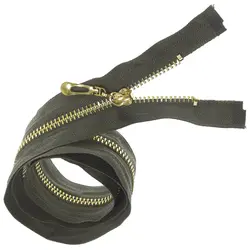 زیپ کاپشنی فانتزی فلزی مدل Y3037 طول 70 سانت