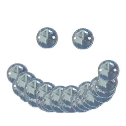 نگین گرد مدل Y2782 بسته 50 عددی