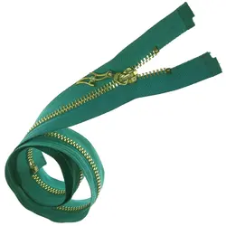 زیپ کاپشنی فانتزی فلزی مدل Y3045 طول 70 سانت