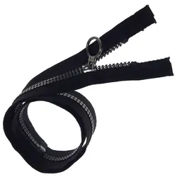 زیپ کاپشنی فانتزی مدل Y3059 طول 70 سانت