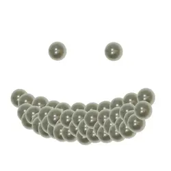 مروارید لپه ای 10 میل مدل Y2725 بسته 62 عددی