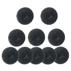 نگین مشکی مدل Y2737 بسته 10 عددی