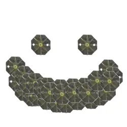 نگین شش ضلعی مدل Y2766 بسته 48 عددی