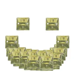 نگین مربعی مدل Y2773 بسته 50 عددی