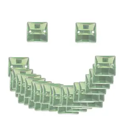 نگین مربعی مدل Y2772 بسته 45 عددی