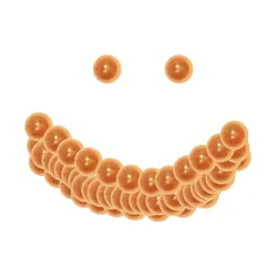 مروارید لپه ای 10 میل مدل Y2728 بسته 50 عددی