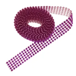 نوار یراق طرح نگین 5 رج مدل Y2618 طول 2 متر