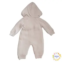 سرهمی بافت صورتی خرگوشی بیبی‌مای ۳ ماهه تا ۱۲ ماهه