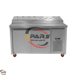 تاپبینگ پیتزا 80*190 فریزر - شرکت استیل پارس صنعت