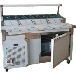 تاپینگ پیتزا 80*150یخچال - شرکت استیل پارس صنعت