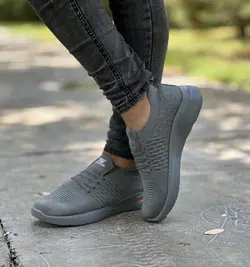 فروش ویژه کفش اسپرت مردانه پسرانه طبی  مدل جدید   شیک و جذاب رنگ طوسی کد3760