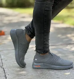 فروش ویژه کفش اسپرت مردانه پسرانه طبی  مدل جدید   شیک و جذاب رنگ طوسی کد3760